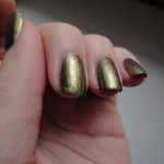 China Glaze Peace on Earth with Chanel Illusion D'or China Glaze Peace on Earth with Chanel Illusion D'or
