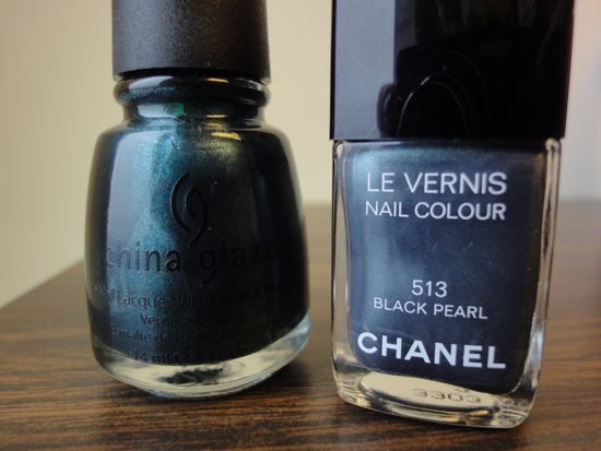 Chanel Black Pearl and China Glaze Emerald Fitzgerald Chanel Black Pearl and China Glaze Emerald Fitzgerald