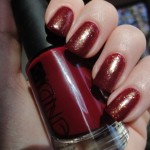 CND Bloodline w/ Chanel Illusion D'or CND Bloodline w/ Chanel Illusion D'or