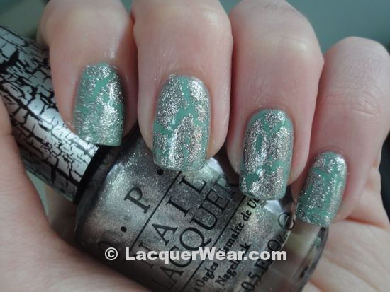 OPI Silver Shatter, Mermaid's Tears OPI Silver Shatter, Mermaid's Tears