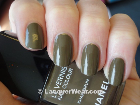 Chanel Khaki Brun Chanel Khaki Brun