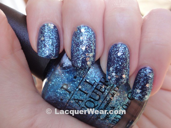 OPI Gone Gonze, Chanel Blue Rebel OPI Gone Gonzo, Chanel Blue Rebel