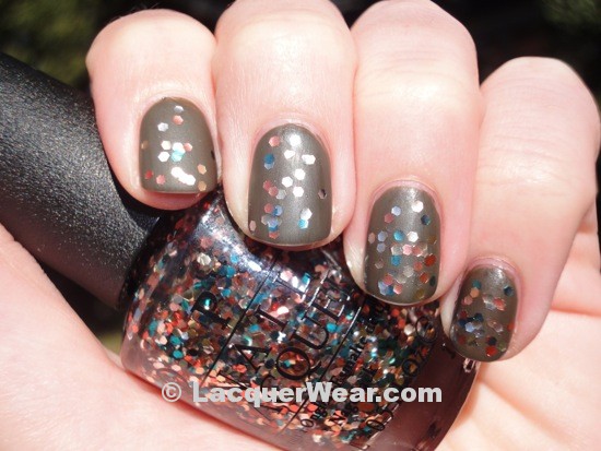 Dior Amazonia, OPI The Living Daylights (Matte) Dior Amazonia, OPI The Living Daylights (Matte)